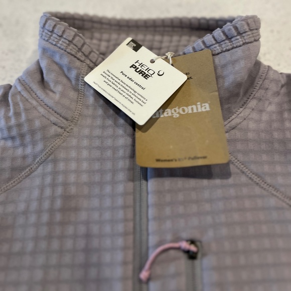Patagonia Women's R1 Pullover - Herring Grey - New with tags - Picture 4 of 6